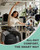 Trideer Yoga Ball Chair with Base for Office Desk, Exercise & Stability Ball Seat, Pilates Ball for Core Training, Pregnancy Ball, Back Pain Relief & Active Sitting