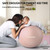 FITMIND_ Extra Thick Exercise Ball Yoga Ball 22in/26in/30in for Workout Pregnancy Stability,Anti-Burst and Slip Resistant Swiss Ball with Pump for Yoga, Pilates, Fitness,Birthing,Physical Therapy