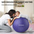 FITMIND_ Extra Thick Exercise Ball Yoga Ball 22in/26in/30in for Workout Pregnancy Stability,Anti-Burst and Slip Resistant Swiss Ball with Pump for Yoga, Pilates, Fitness,Birthing,Physical Therapy