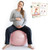 Trideer Pregnancy Birthing Ball, 1.7mm Extra Thick Yoga Ball for Maternity, Labor, Physio, Recovery, Exercise Guide & Daily Comfort Tips for All Trimesters, 1000LB Anti-Burst Non-Slip Stability Ball