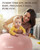 Trideer Pregnancy Birthing Ball, 1.7mm Extra Thick Yoga Ball for Maternity, Labor, Physio, Recovery, Exercise Guide & Daily Comfort Tips for All Trimesters, 1000LB Anti-Burst Non-Slip Stability Ball