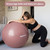 BABYGO Birthing Ball - Pregnancy Yoga Labor & Exercise Ball & Book Set Trimester Targeting, Maternity Physio, Birth & Recovery Plan Included Anti Burst Eco Friendly (Rosewood, 65cm)