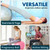 ProBody Pilates Exercise Ball - Multiple Sizes Gym Grade Balance Ball for Fitness, Workout, Pregnancy & Physical Therapy, Stability Yoga Ball Chair (Aqua, 55cm)