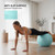 FITMIND Extra Thick Yoga Ball with Training Instruction, Anti-Burst Slip Resistant Exercise Ball with Pump for Pilates,Physical Therapy,Pregnancy Stability,Birthing Ball 22in 26in 30in