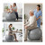 FITMIND Extra Thick Yoga Ball with Training Instruction, Anti-Burst Slip Resistant Exercise Ball with Pump for Pilates,Physical Therapy,Pregnancy Stability,Birthing Ball 22in 26in 30in