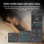 Bryzova Smart Ring | No Subscription, Heart Rate & Blood Oxygen Monitoring, Sleep & Women’s Health Tracking, AI Health Advisor, IP68 Waterproof Fitness Ring for Android & iOS (Silver, 6#)
