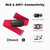 COOSPO Bluetooth Heart Rate Monitor Chest Strap H808S, ANT+ BLE HR Monitor Chest, HRM IP67 Waterproof, Use for Running Cycling Gym and Other Sports