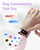 Amzhero Health Fitness Tracker with 24/7 Heart Rate, Blood Oxygen, Blood Pressure, Sleep Tracker, 5ATM Waterproof Activity Trackers with Step Tracker, Pedometer (S & L Bands Included)