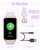 Amzhero Health Fitness Tracker with 24/7 Heart Rate, Blood Oxygen, Blood Pressure, Sleep Tracker, 5ATM Waterproof Activity Trackers with Step Tracker, Pedometer (S & L Bands Included)