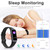 Zeacool Fitness Tracker with 24/7 Heart Rate, Blood Oxygen Blood Pressure Sleep Monitor, Activity Trackers 5 ATM Waterproof,Step Calorie Counter Pedometer Health Smart Watch for Women Men (Black)