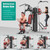 ULTRA FUEGO Multifunctional Home Gym Equipment Workout Station with Pulley System, Arm, and Leg Developer for Full Body Training