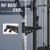 DONOW Smith Machine with Weight Stacks, Power Cage Home Gym System with LAT Pulldown Cable Crossover Multi-Functional Trainer with Dual Pulley System with Weight Bench Cast Iron Weight Plates 240lbs