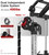 DONOW Smith Machine with Weight Stacks, Multi Function Home Gym System Training Power Cage Squat Rack Dual Cable Crossover Machine All in One