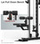 DONOW Smith Machine with Weight Stacks, Multi Function Home Gym System Training Power Cage Squat Rack Dual Cable Crossover Machine All in One