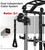 DONOW Smith Machine with Weight Stacks, Multi Function Home Gym System Training Power Cage Squat Rack Dual Cable Crossover Machine All in One