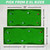 Professional Golf Practice Mat- Green Long Challenging Putter for Indoor/Outdoor