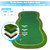 Golf Putting Green/Mat-Golf Training Mat- Professional Golf Practice Mat for Indoor/Outdoor