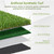 Professional Golf Practice Mat, Large Professional Golf Training Mat with 3 Holes for Indoor Outdoor Use