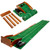 Golf Putting Green Indoor Outdoor Putting Matt with Automatic Ball Return Practice Mat for Home, Office