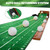 Golf Putting Green Indoor Outdoor Putting Matt with Automatic Ball Return Practice Mat for Home, Office