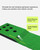 Golf Putting Game Set, Portable Green Mat with 2 Putter, 2 Ball, Cups, Bag | indoor, outdoor, golf putting practice, putter ball, putting green, 2–4 players