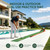 Golf Putting Green Indoor - Practice Uphill Putts, 3-Level Adjustable Incline, Auto Ball Return and Foldable Solid Wood Base for Home, Office