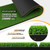 Dual-Mode Golf Hitting & Putting Mat Indoor Outdoor Training Turf | Dual function golf practice turf for garage backyard simulator