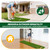 Dual-Mode Golf Hitting & Putting Mat Indoor Outdoor Training Turf | Dual function golf practice turf for garage backyard simulator