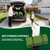 Dual-Mode Golf Hitting & Putting Mat Indoor Outdoor Training Turf | Dual function golf practice turf for garage backyard simulator