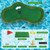 Floating Putting Green for Pool, Lake with Ball Retriever & Anti-Drift Ropes, Golf Chipping Mat Set for Golfers