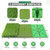Durable Golf Hitting Mat for Indoor and Outdoor Use, Professional Golf Practice Mat with Realistic Turf, Portable and Easy to Setup