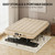 Simpli Comfy Queen EZ Bed Self-Inflating Air Mattress with Built-in Frame, Pump and Wheeled Case