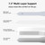 Tesla Model Y FlatCore TPU Backseat Mattress, 7.5" Hybrid Support Car Bed with Built-in Pump