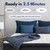 King Koil 20" California King Air Mattress with Built-in High-Speed Pump - CNN Underscored Top Pick, Sleeps Like a Real Bed, Fast Inflation