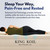 King Koil 20" California King Air Mattress with Built-in High-Speed Pump - CNN Underscored Top Pick, Sleeps Like a Real Bed, Fast Inflation