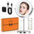 Sided Vanity Mirror, 3600 Lux Ultra-Bright 80 LED, 5000mAh Rechargeable,