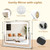 Vanity Mirror with Lights 22"x17", Lighted Makeup Mirror with 10X