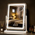 Vanity Mirror with Lights, 14"X18" Lighted Makeup Mirror, Smart Touch, 3