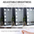 Lighted Vanity Mirror with Touch Control Design, Hollywood Makeup