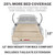 Pittman Outdoors AirBedz Mattress – Truck Bed Air Mattress with 25% More Coverage, Built-in Rechargeable Battery Pump, Carry Bag & Repair Kit