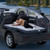 4-Inch Hybrid Support SUV Mattress for Honda CRV – Flat Backseat Camping Air Bed with Built-in Pump, Slope-Cancel Design, Waterproof TPU Surface