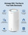 COWAY Air Purifier for Large Room Whole Home Up to 2,640 ft², HEPA Filter for Smoke, Allergen, Pet Dander, Odor, PM 10 AQI