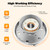Electric Peanut Butter Maker 1100W 110V 33lb/h Commercial Nut Butter Grinder