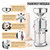 Commercial Peanut Butter Machine, 1100 W Low Noise Household Electric Grain Grinder