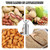 Commercial Peanut Butter Machine, 1100 W Low Noise Household Electric Grain Grinder