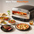 BIG HORN 14-Inch Indoor Pizza Oven, 850°F High-Heat Electric Countertop Pizza Oven