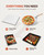 13-in-1 Countertop Pizza Oven, 90-Second 12 Inch Pizza, up to 850°F, 6 Presets & 6 Bake Modes