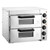 VEVOR Commercial Pizza Oven Countertop, 14" Double Deck Layer, Stainless Steel Electric Pizza Oven
