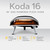 Ooni Koda 16 Propane Gas Pizza Oven – 16" Gas Powered Outdoor Oven with 28 mBar