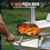 BIG HORN OUTDOORS 12" Multi-Fuel Pizza Oven, Portable Outdoor Pizza Oven